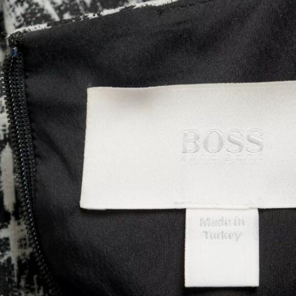 Hugo Boss Black/White Classic Dress | Size 0 - Picture 2 of 7